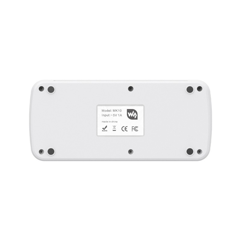 Waveshare MK10W Stream Deck LCD Makro-Controller Weiss