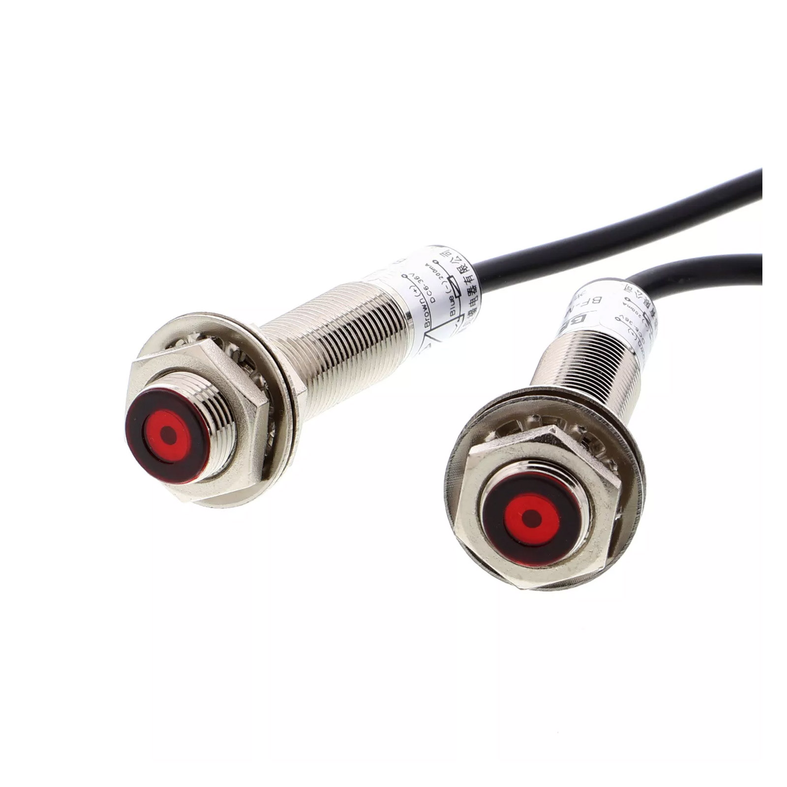 Laser Lichtschranke M12JG-30N1 - NPN, wasserdicht, 20 Meter