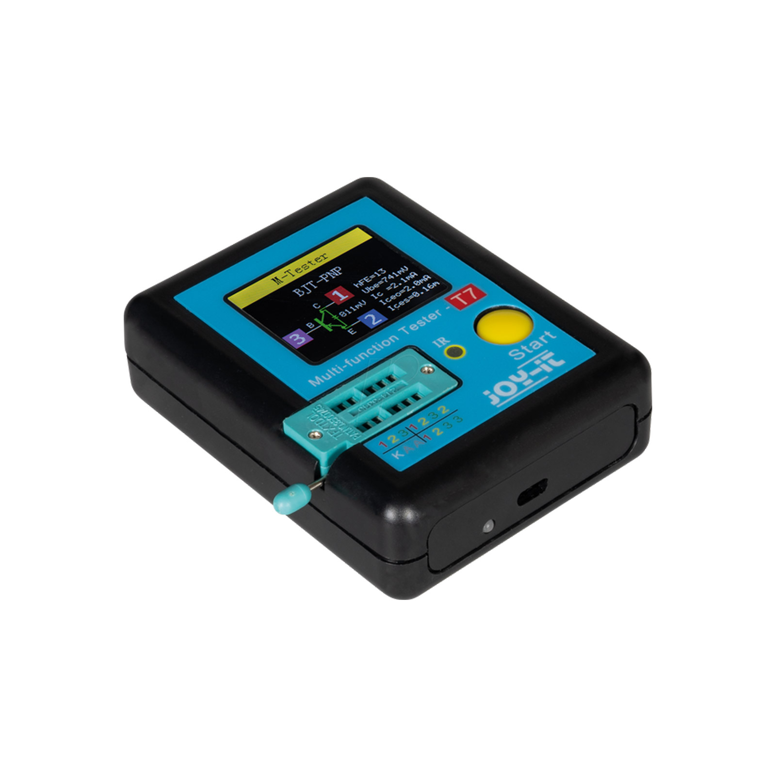 FNIRSI LCR-T7 Komponententester – Transistor, Kondensator, Widerstand und mehr