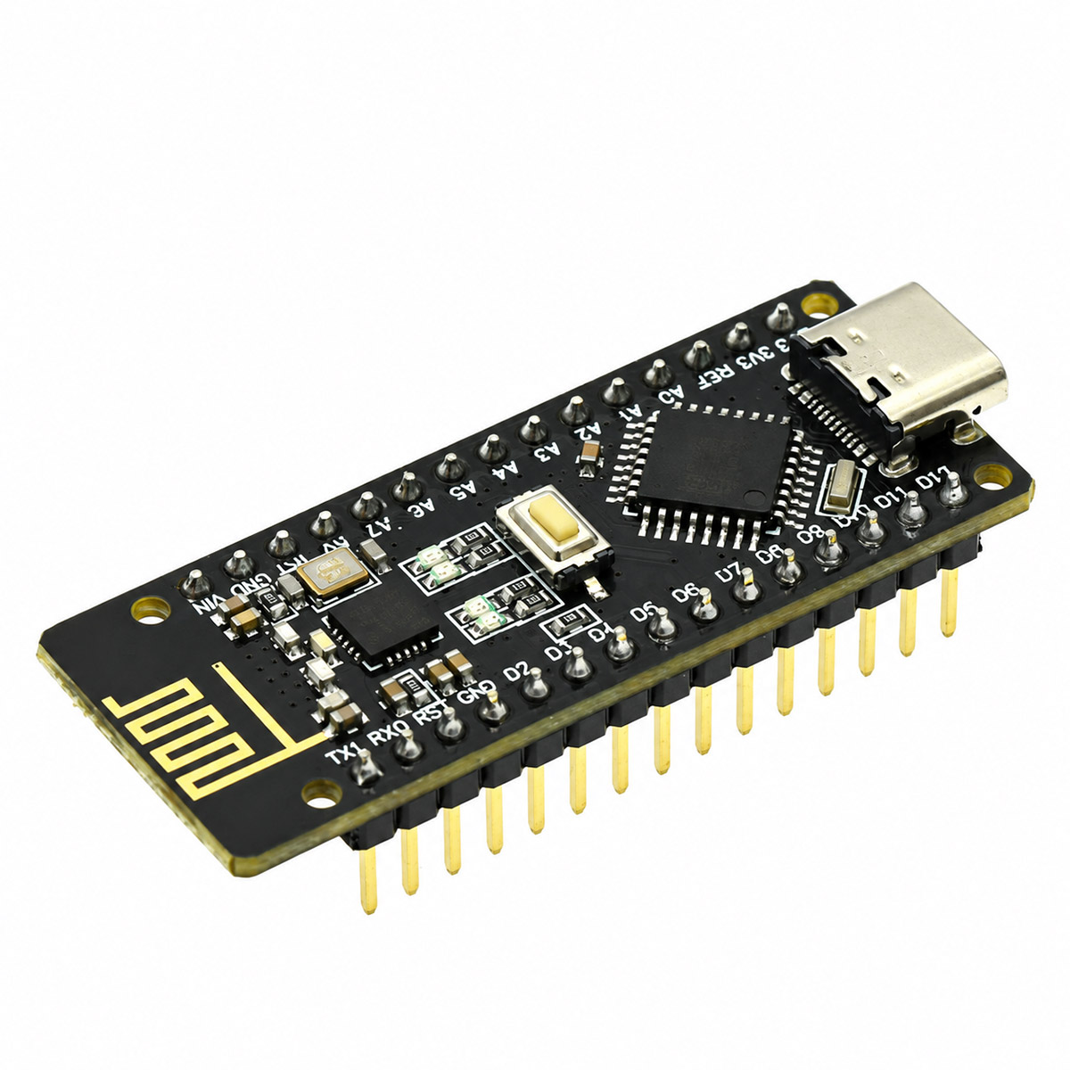 RF-Nano mit NRF24L01+ Arduino Nano kompatibel USB-C