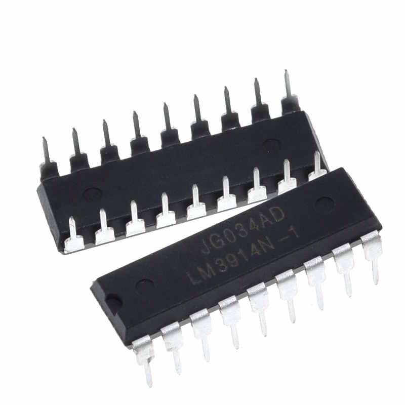 5x LED Display Treiber IC DIP-18 LM3914N-1