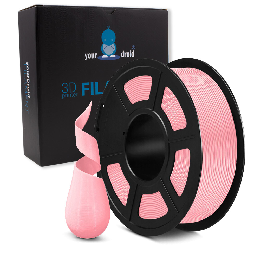 yourDroid PETG Filament Sakura-Pink 1.75mm 1kg