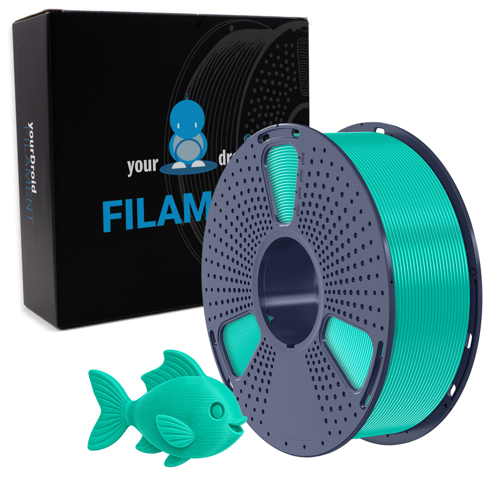 yourDroid PLA Filament Mintgrün 1.75mm 1kg