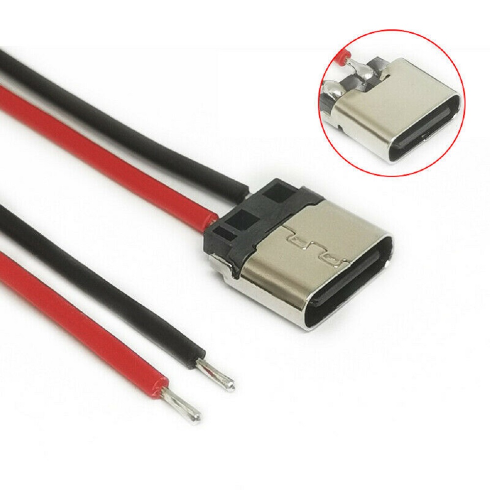 10x 2 Pin USB-C Buchsen