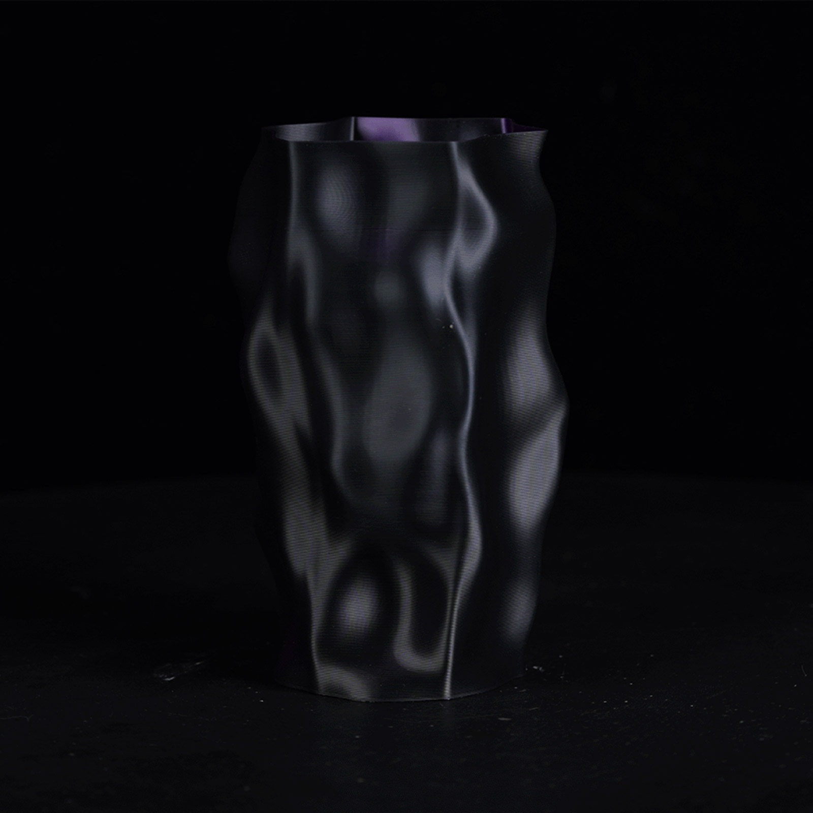 yourDroid DualColor Biosilk PLA+ Filament Schwarz/Lila 1.75mm 1kg