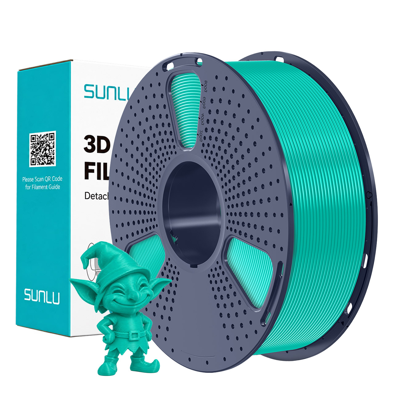 Sunlu PLA Filament Mint Green (Macaron) 1.75mm 1kg