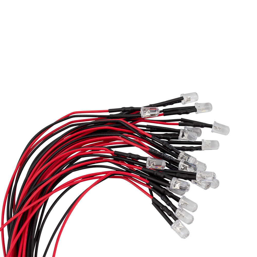 LED Sortiment 120 Stück verkabelt