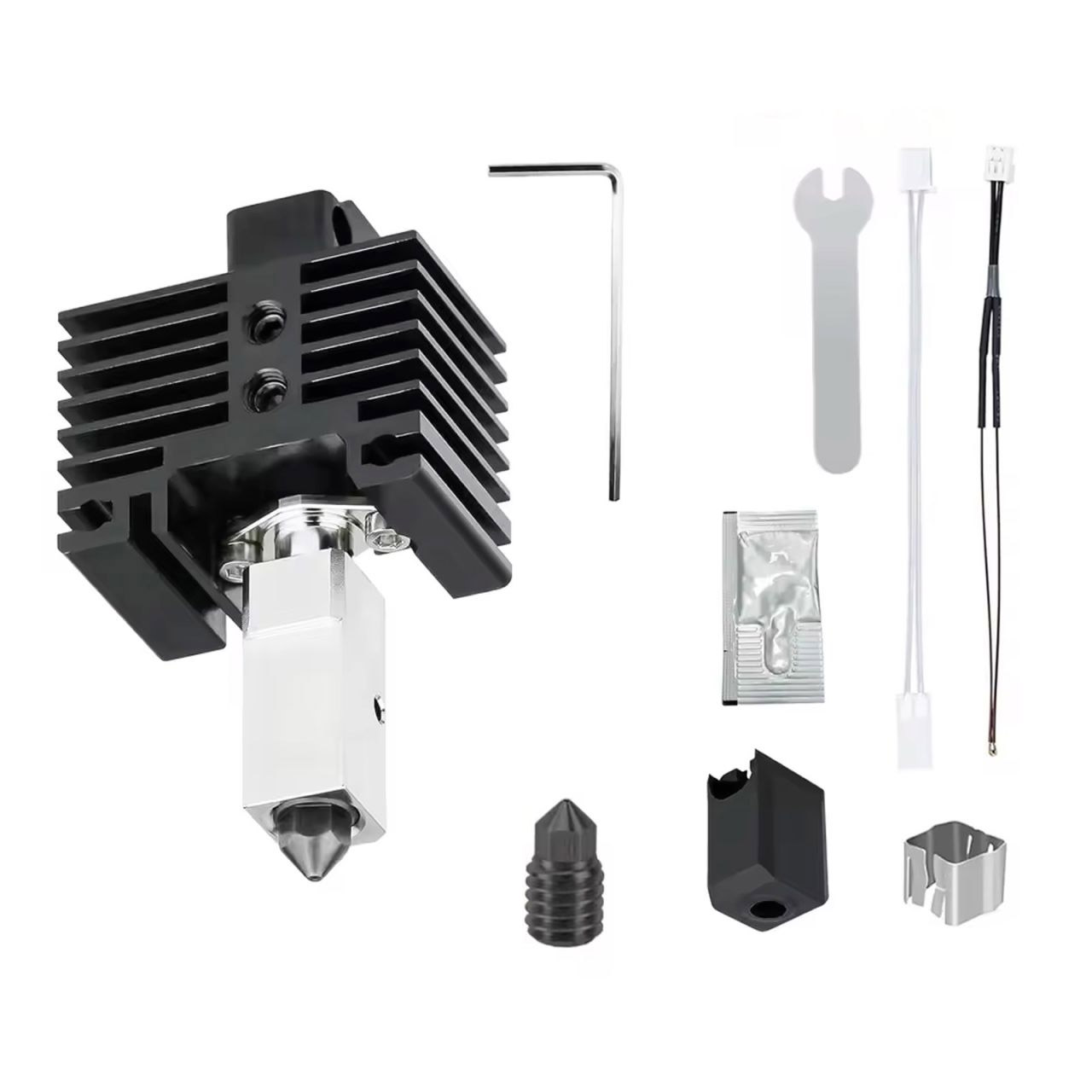 Hotend Komplettset für Bambu Lab X1C mit 0,6 mm Düse – Ersatz-Druckkopf