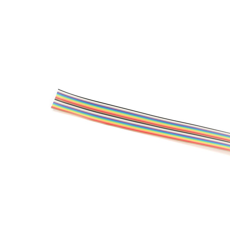 1 Meter Flachbandkabel 20-polig 1,27mm (bunt)