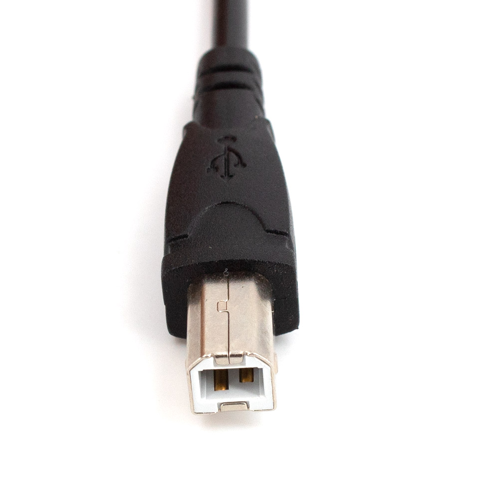 USB 2.0 B Stecker auf USB B Buchse Panel Mount 50 cm