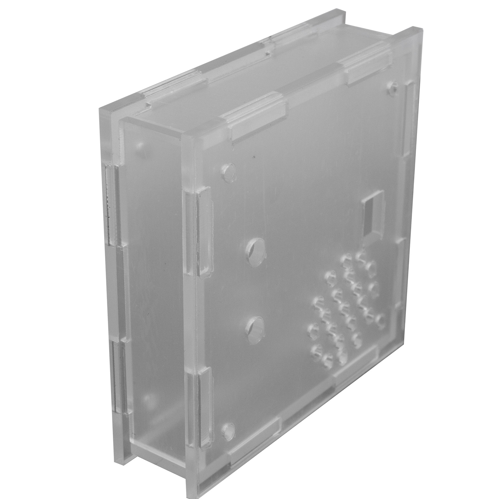 Bausatz Rotation LED Uhr DS1302 mit Gehäuse