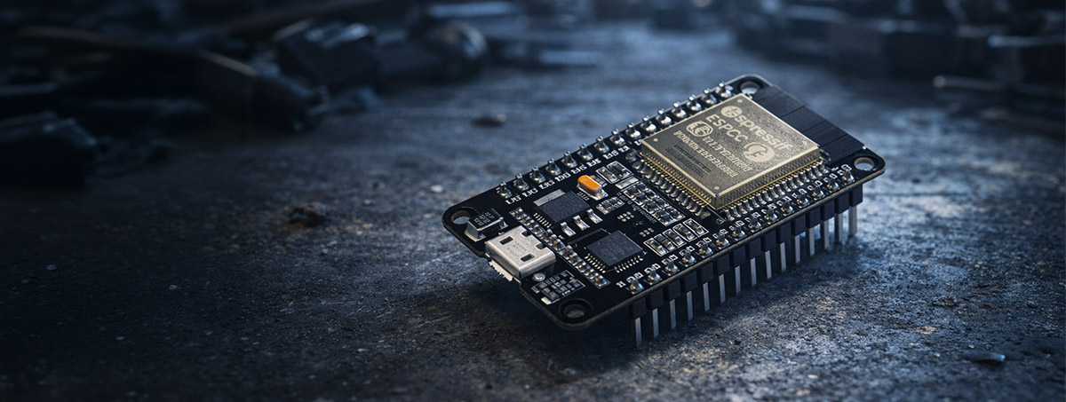 Banner ESP32 NodeMcU Entwicklungsboard