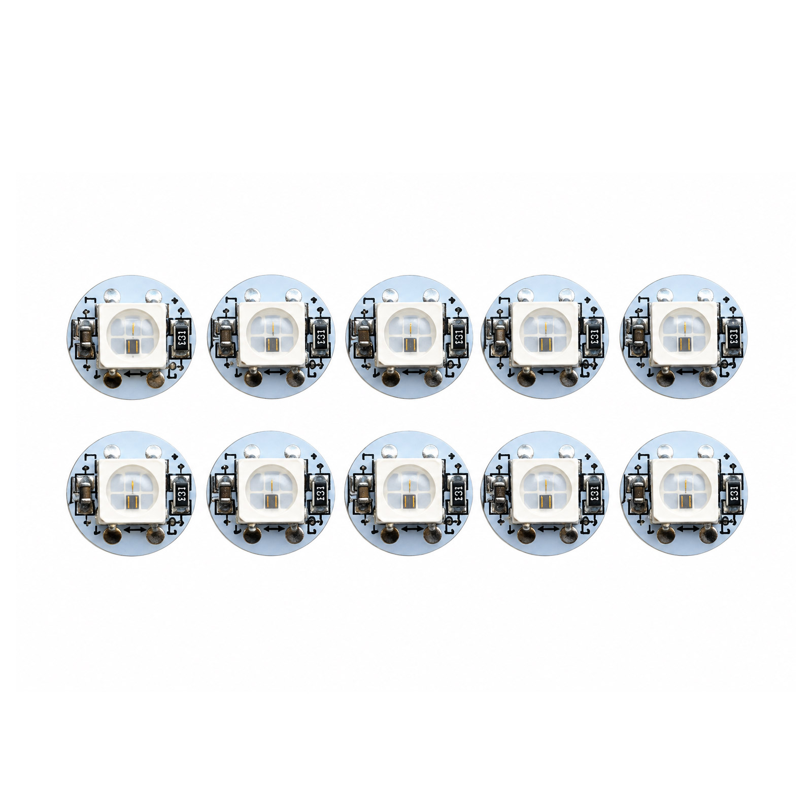 10x WS2812b mini Board LED RGB SMD 5050