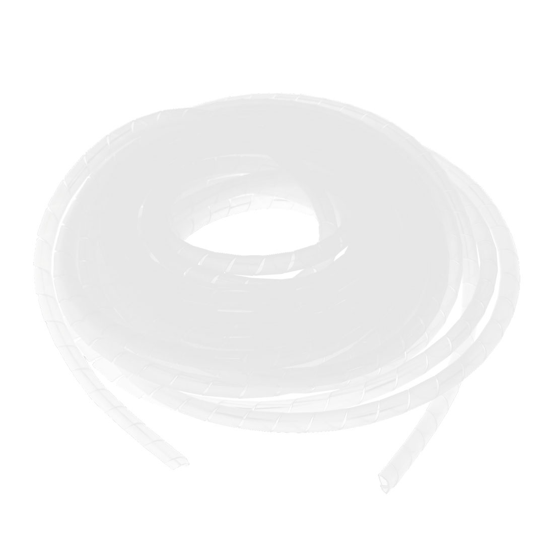 12m Spiralkabelschlauch 8mm (transparent-weiss)