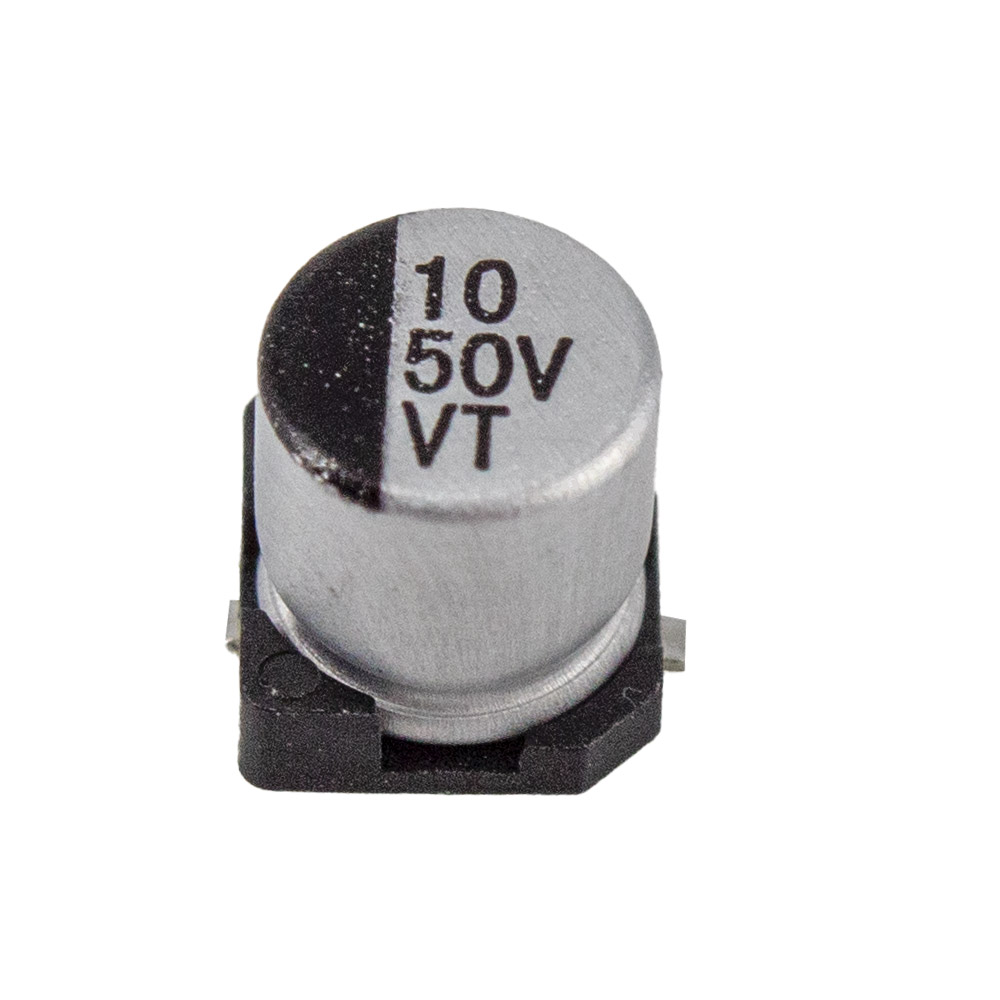 10x SMD Elko Elektrolyt Kondensator 50V 10uF