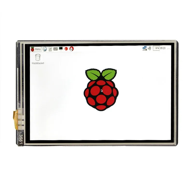 3,5" Touch Screen TFT LCD mit Gehäuse für Raspberry