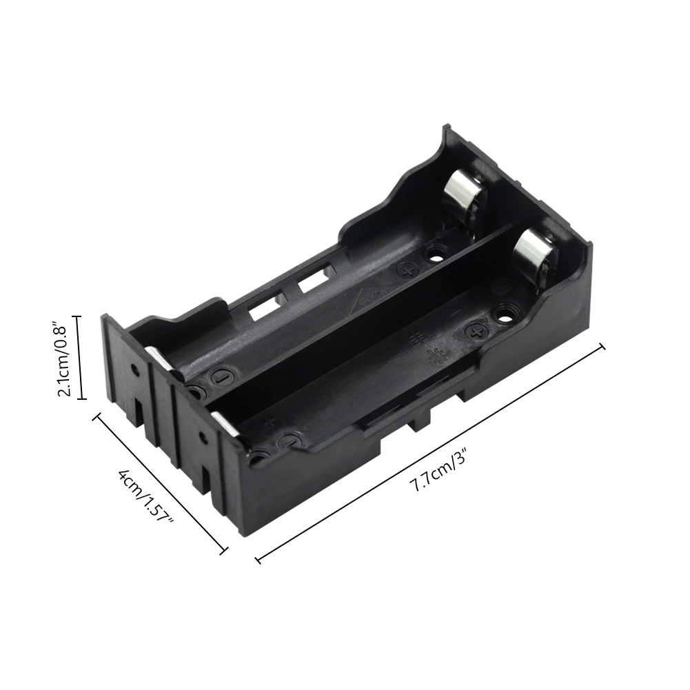 Batteriehalter 2x 18650 Batterien 3.7V