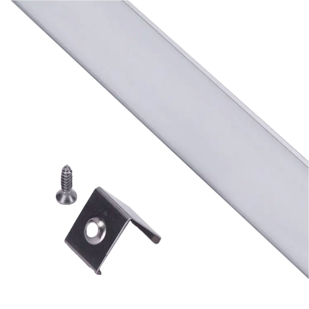 LED Aluminium Profil Schiene Winkel 16x16mm mit Abdeckung