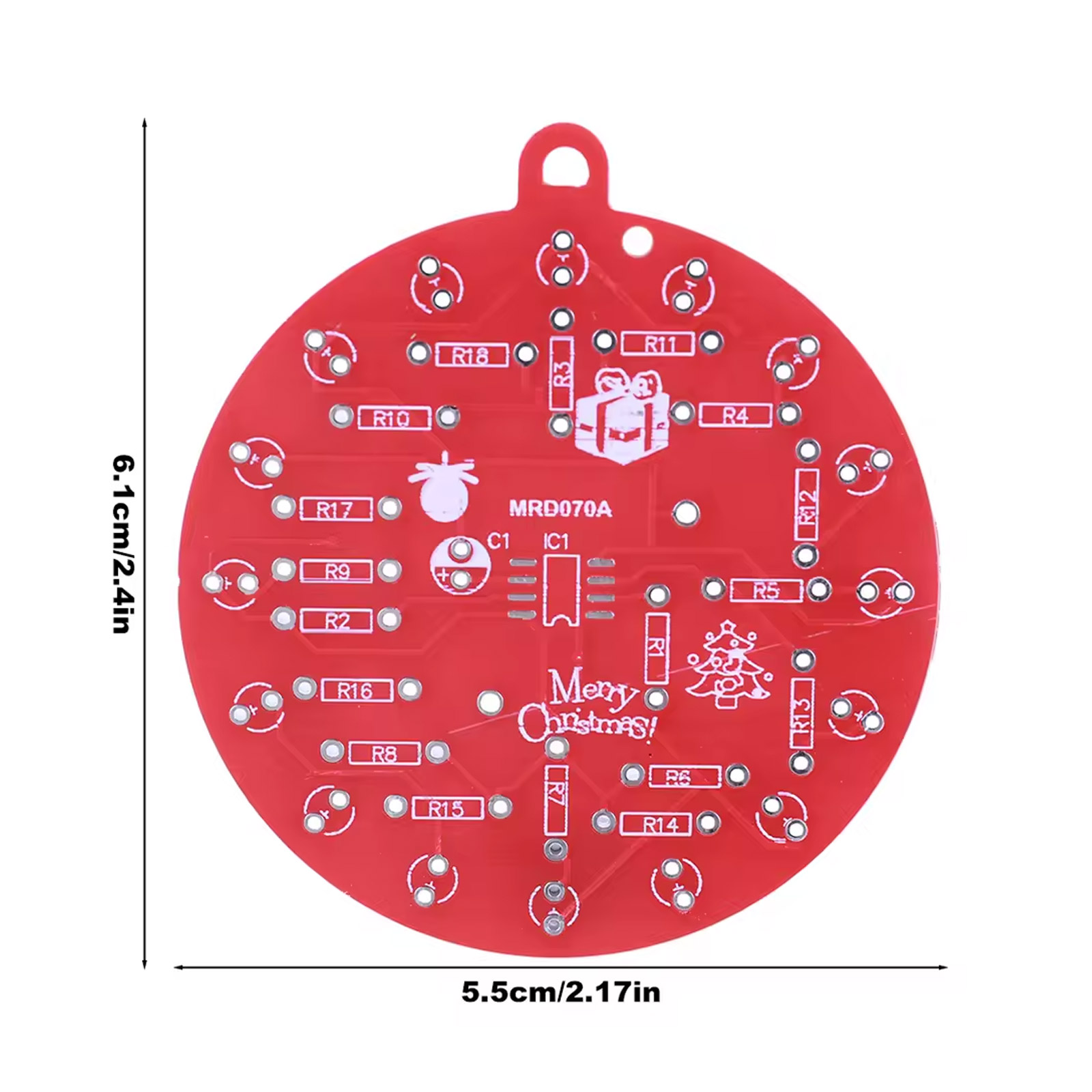 Bausatz NE555 LED Christbaumkugel Dekoration zum Löten
