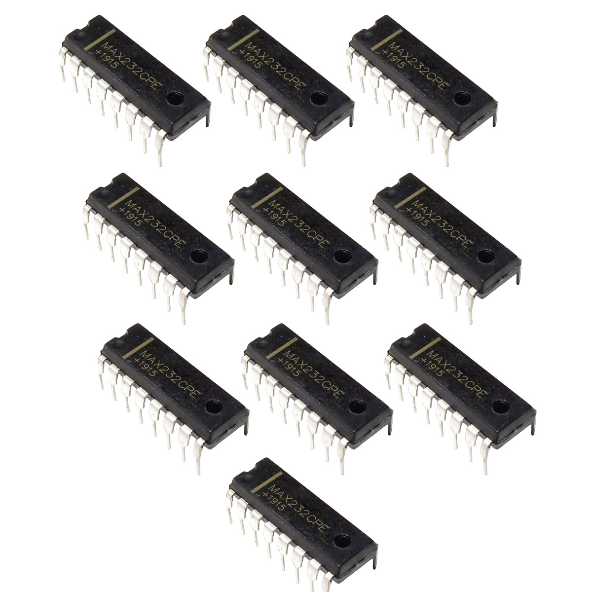 10x MAX232 Pegelwandler IC – RS232 zu TTL/CMOS Spannungswandler für serielle Schnittstellen