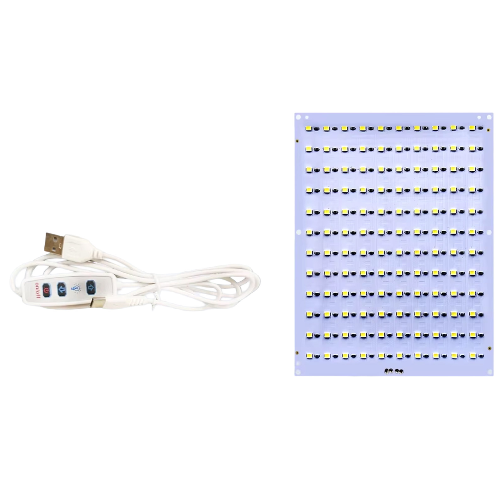 Lithophane LED Panel USB-C 5V dimmbar 120 LEDs Backlight Board