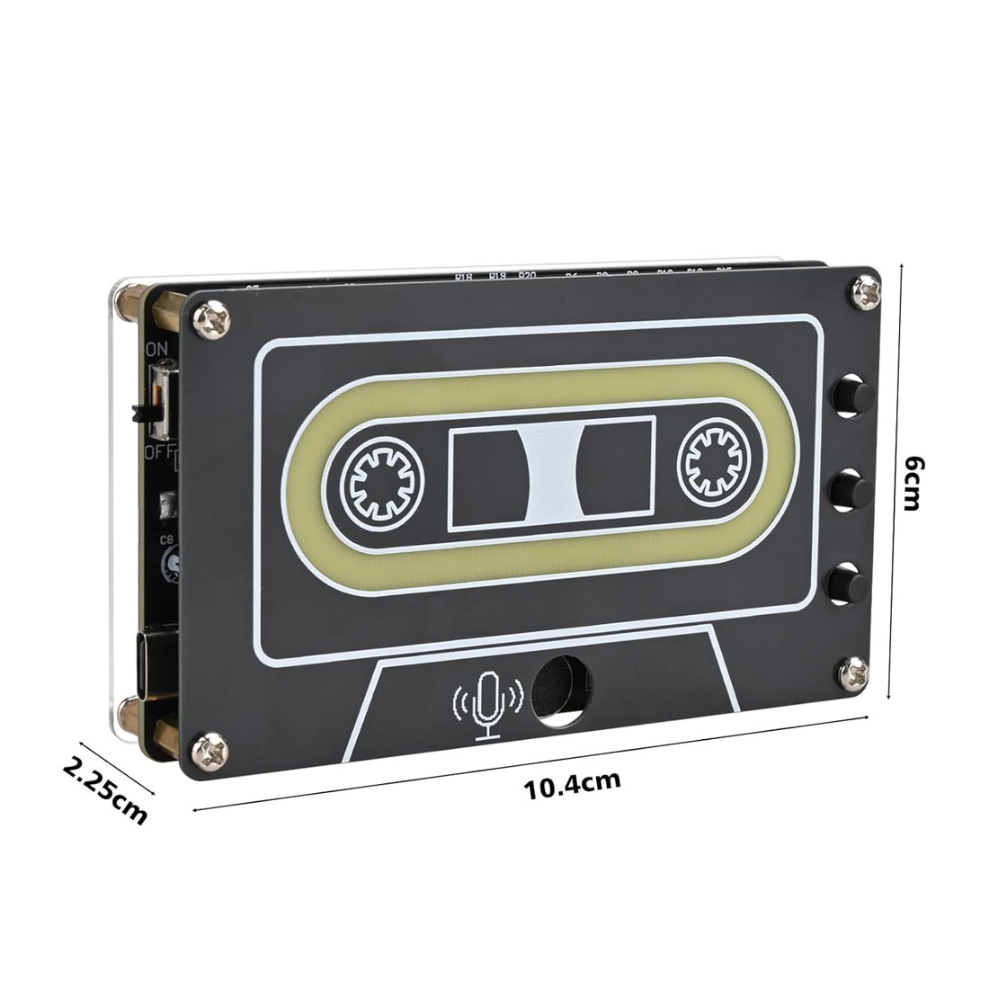 Bausatz Sound Recorder Sprachaufnahme 10 Minuten mit LED Blinklicht