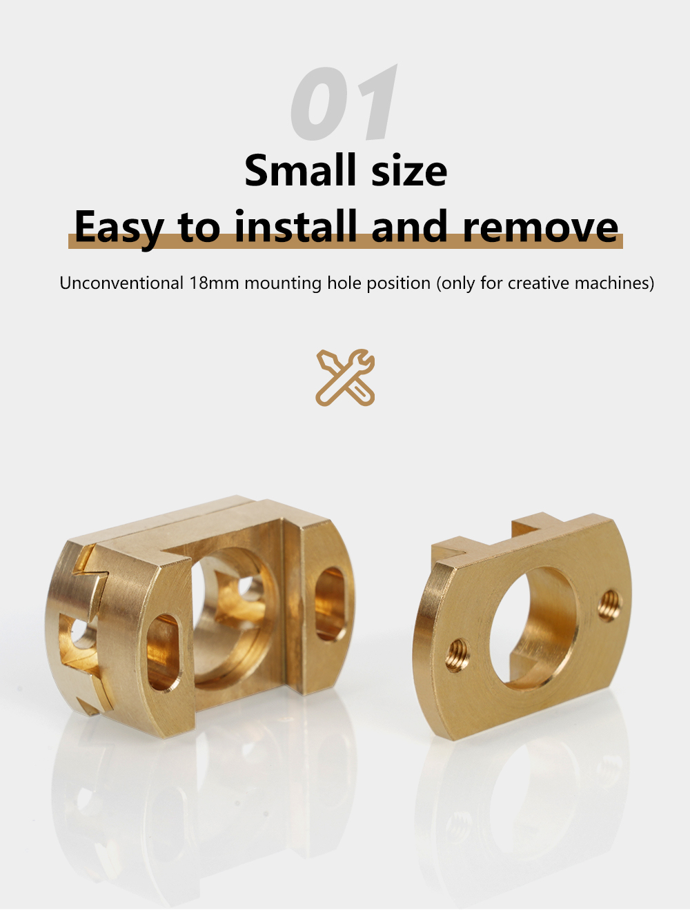 Oldham Coupler für Creality 3D-Drucker Ender-3 V2 CR-10 Upgrade