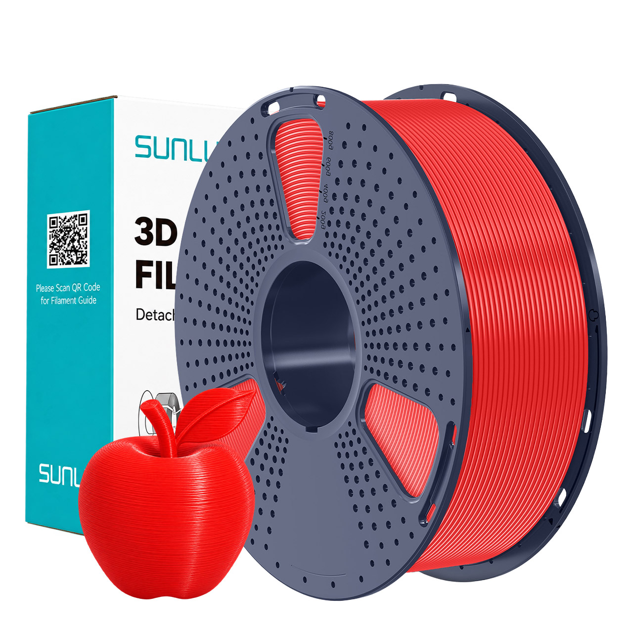 Sunlu PETG Filament Red 1.75mm 1kg