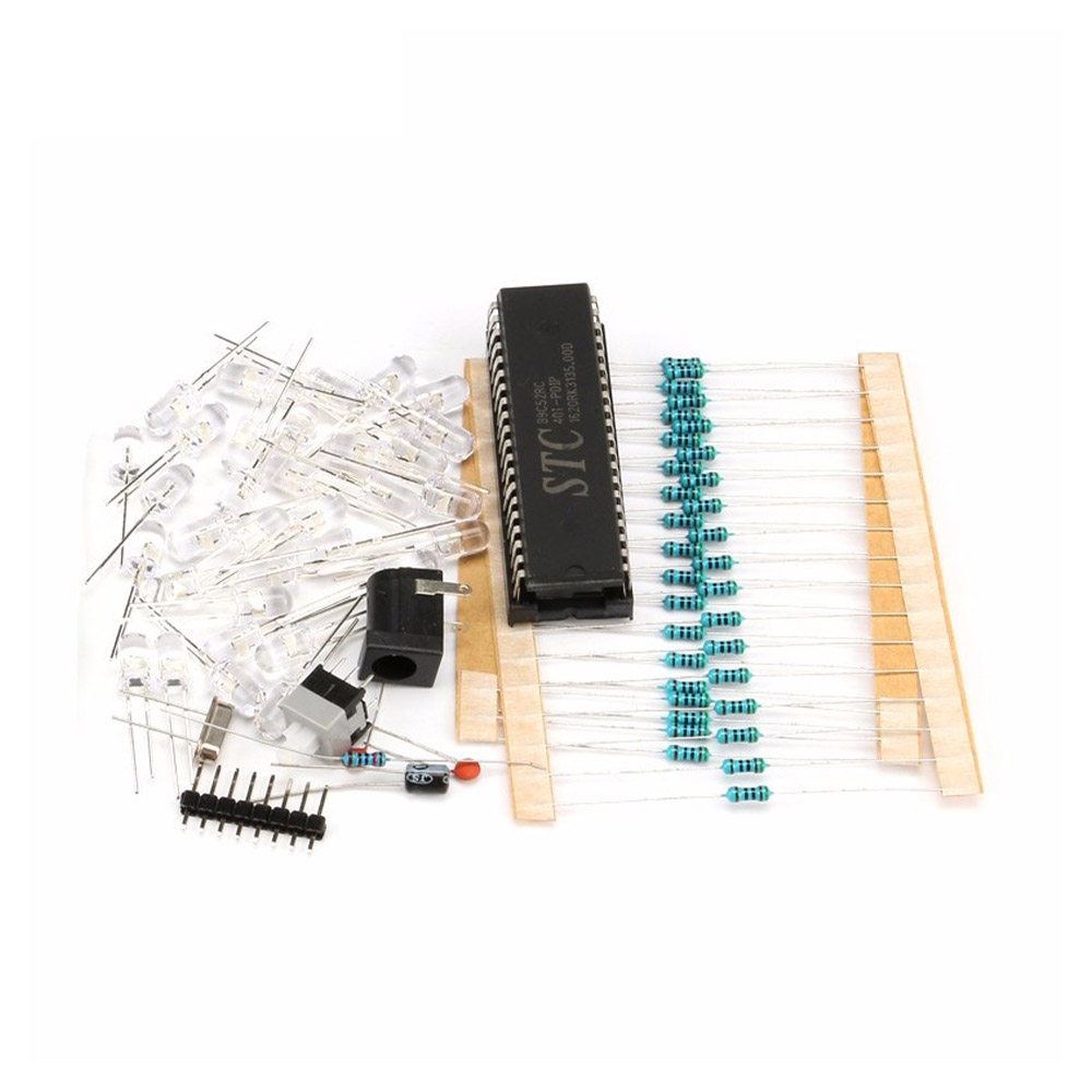 Bausatz Farbenfrohes LED Herz