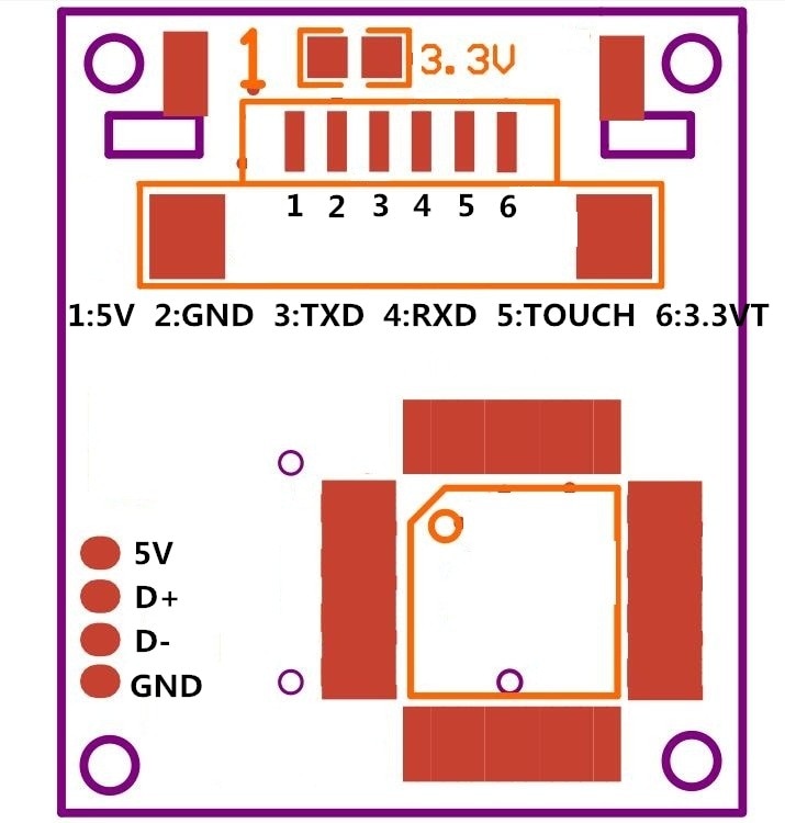 Fingerabdrucksensor R307