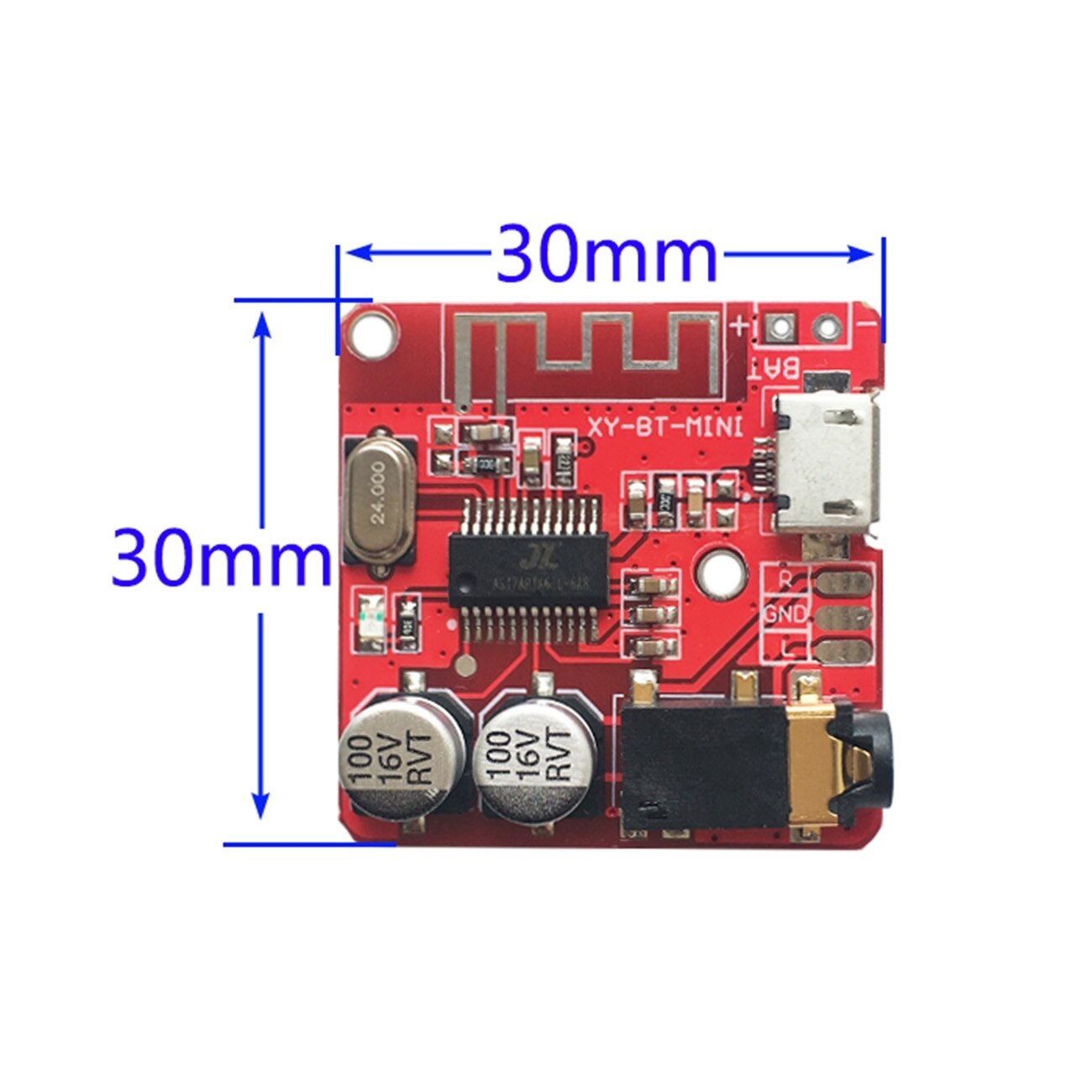 Bluetooth 4.1 Audio Decoder Verstärker Modul XY-BT Mini