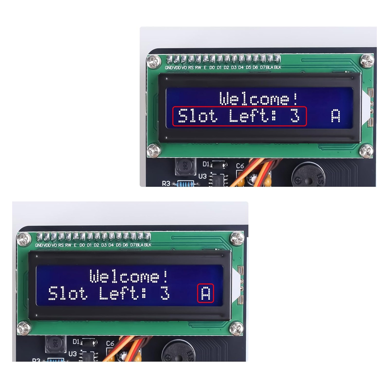 Bausatz Parkhaus Simulation DIY Lötbausatz mit LCD & 4 Autos STEM Lernbausatz