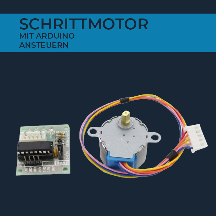 Schrittmotor mit Arduino ansteuern
