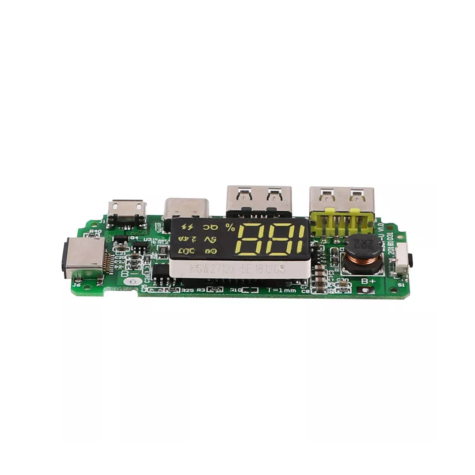 Dual USB Lithium 18650 Batterie Ladegerät Modul Step-Up Buck Converter 5V