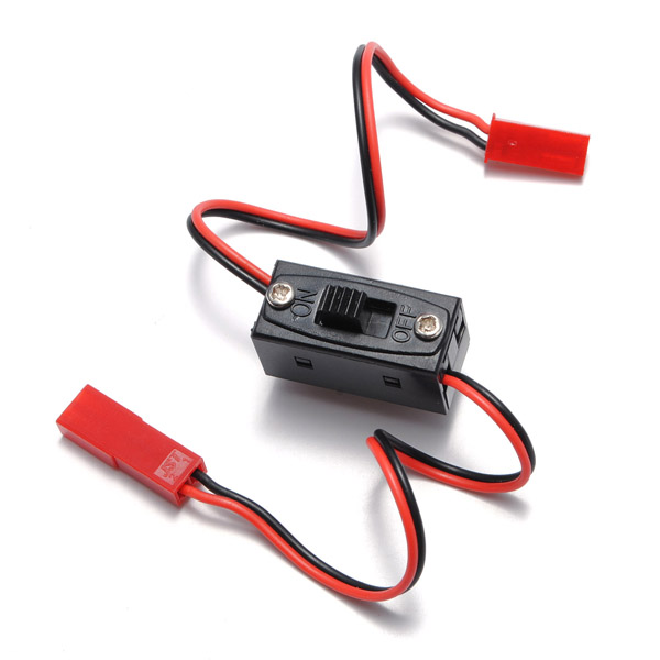 An/Aus-Schalter mit JST männlich/weiblich Anschluss für RC Lipo Batterien