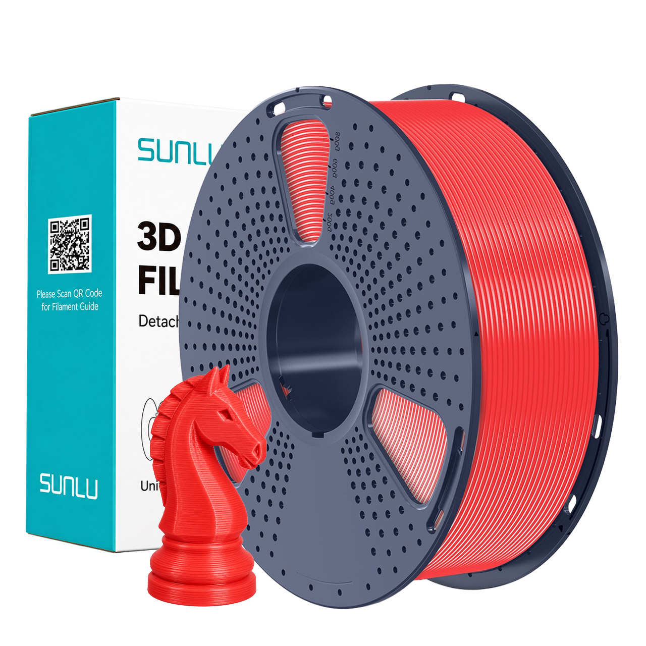 Sunlu PETG Filament Cherry Red (Macaron) 1.75mm 1kg