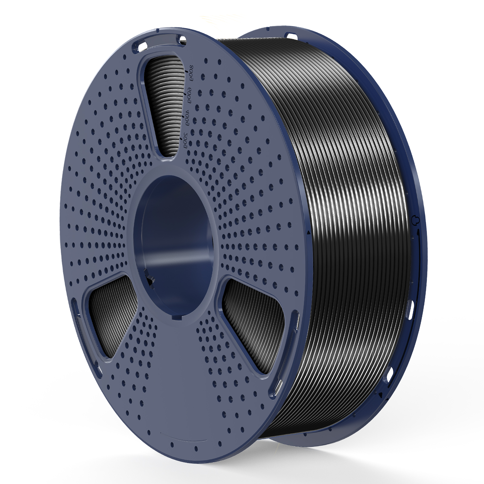 Sunlu Silk PLA+ Filament Black 1.75mm 1kg
