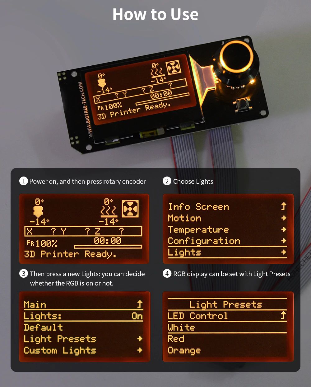 Bigtreetech LCD Display Mini 12864