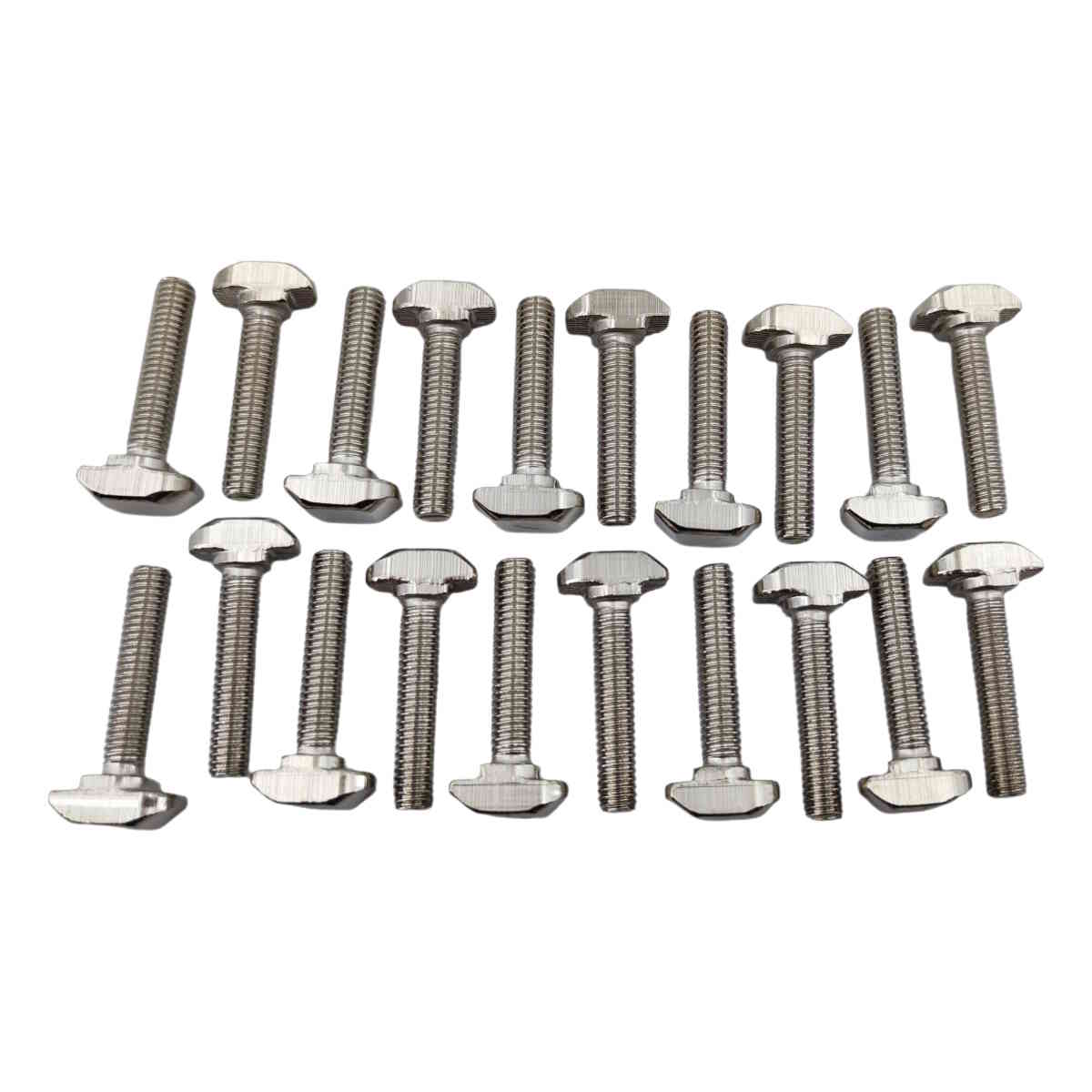 20x M6 Hammerkopfschraube Nut 8 16mm
