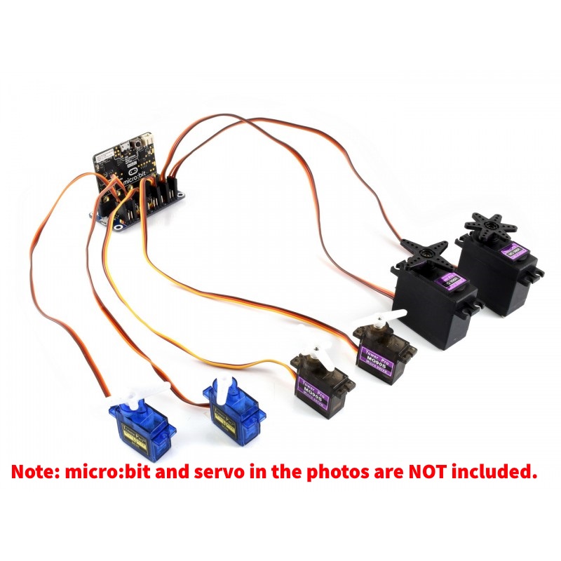 Waveshare micro:bit Servo Driver 16-Kanal 12-Bit I2C