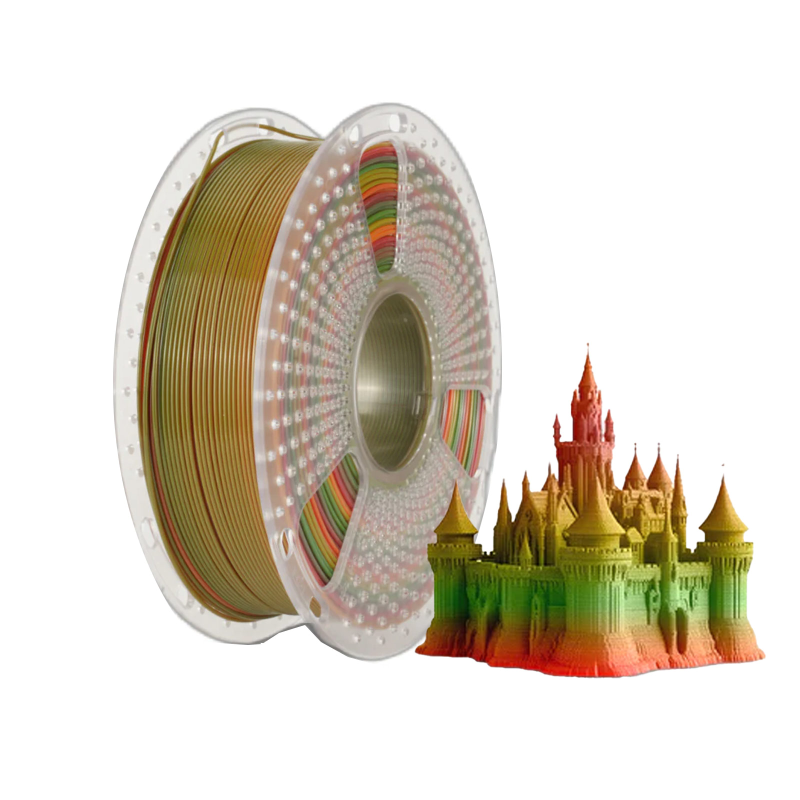 Sunlu PETG Filament Rainbow 1.75mm 1kg