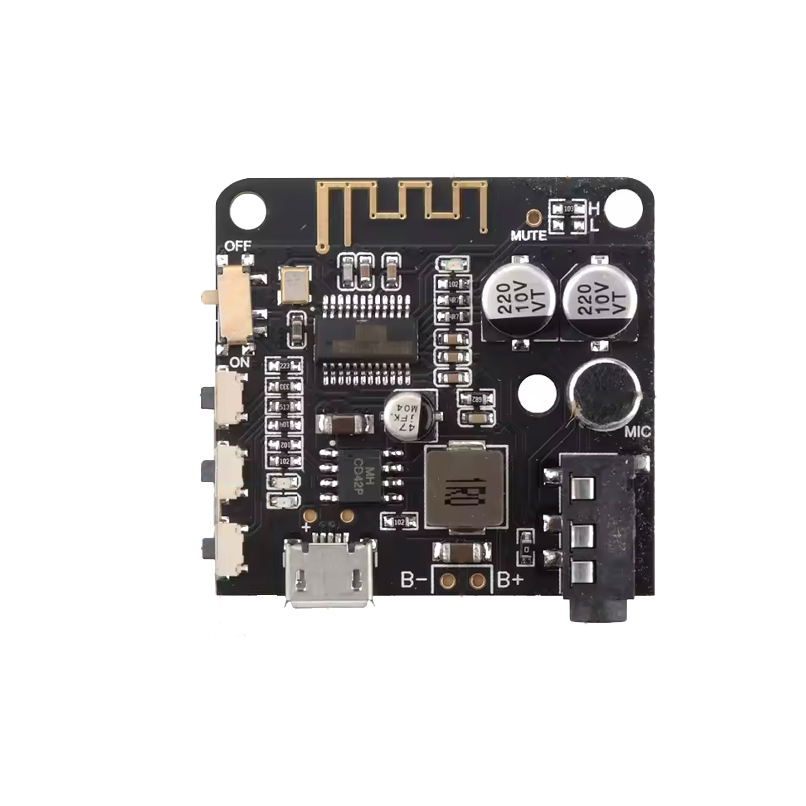 VHM-314 Pro Bluetooth 5.0 Audio Decoder Verstärker Micro-USB
