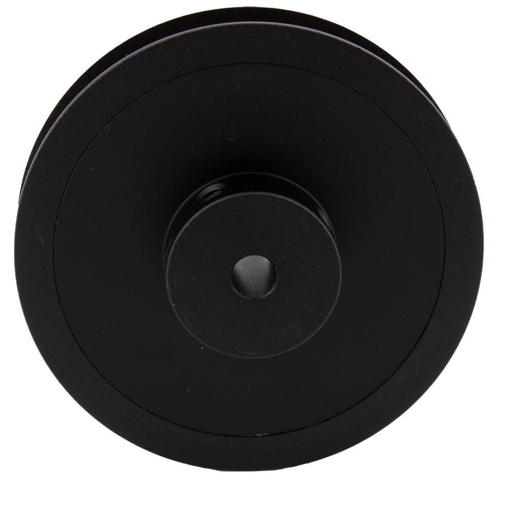 GT2 Riemenscheibe 80 Zähne 5mm Bohrung für 6mm (Schwarz)