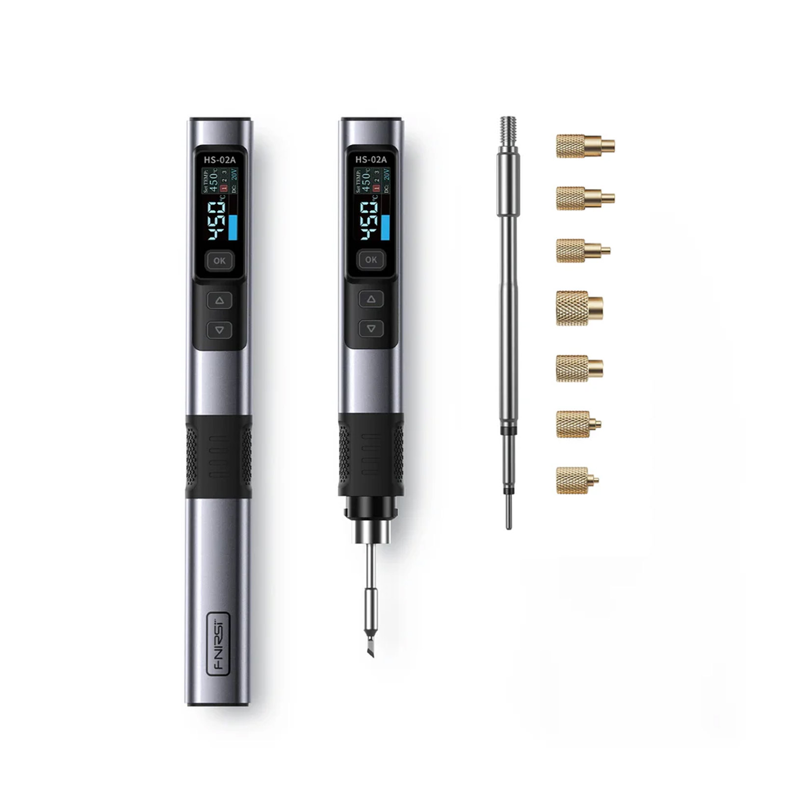 FNIRSI HS-02 Lötkolben Einschmelzgewinde Kit