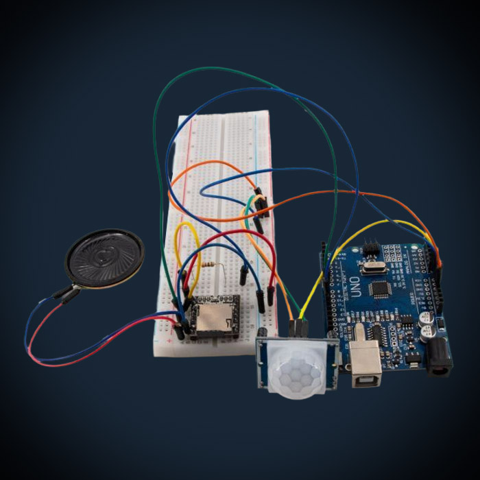 Arduino HC-SR501 Bewegungsmelder mit Sound