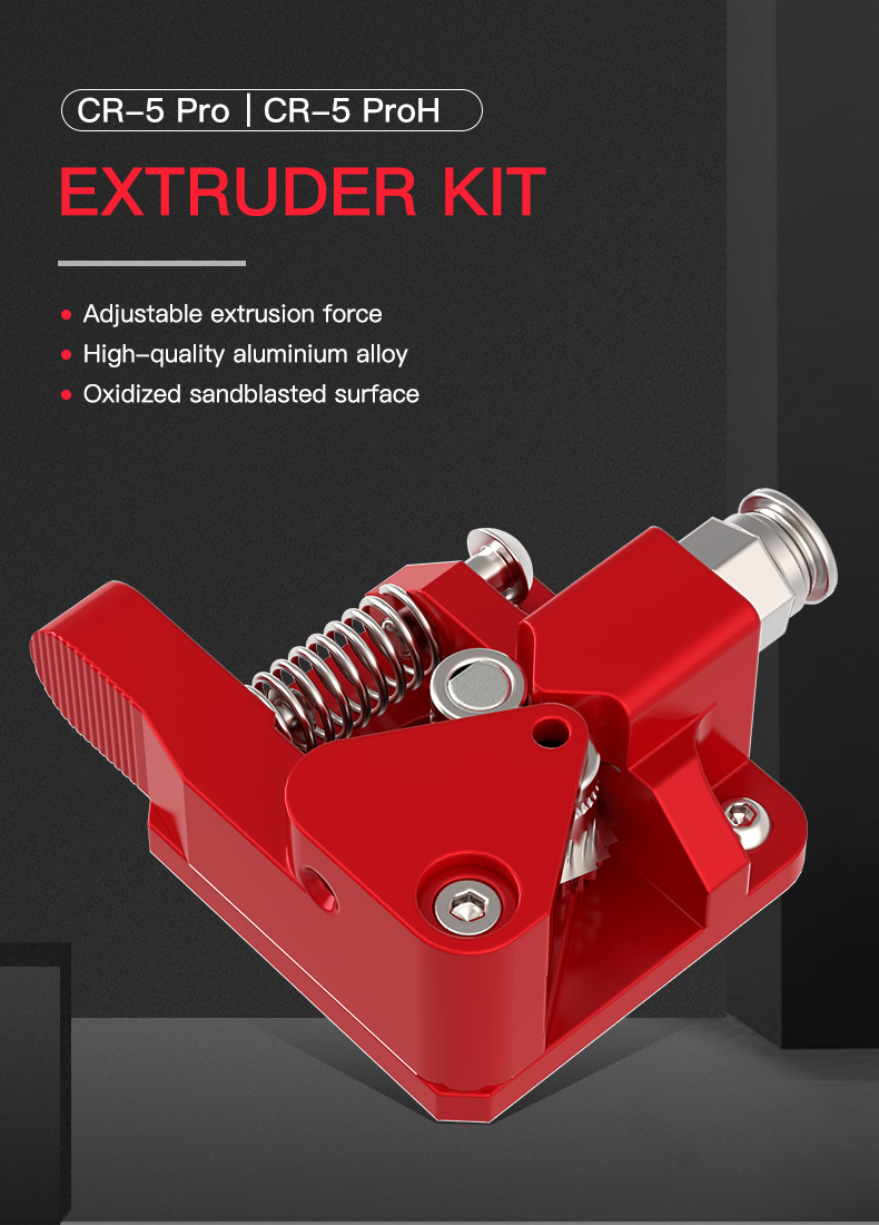 Creality CR-10S Pro Dual Gear Bowden Extruder Kit