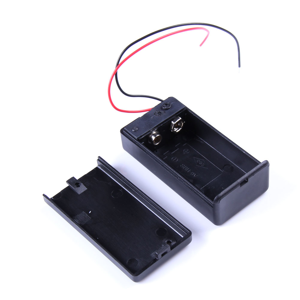 Gehäuse für 9V Batterien mit Ein/Aus-Schalter