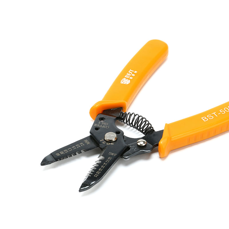 BST-5021 Abisolierzange für 0.6-2.6mm² 10-22 AWG Kabel