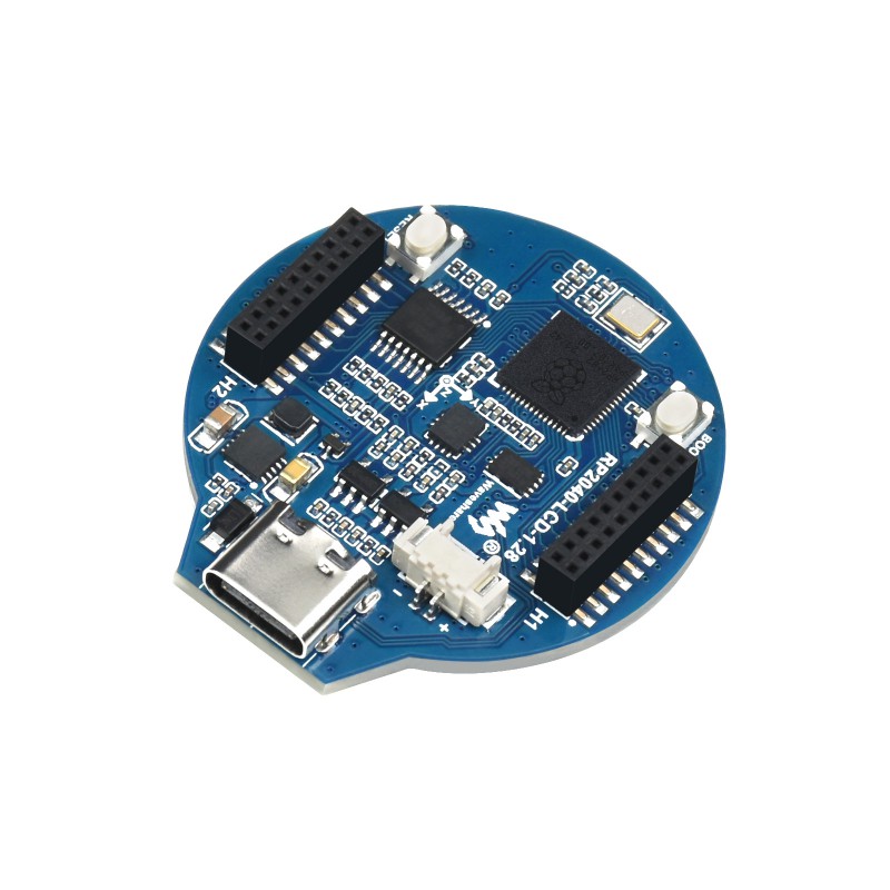 Waveshare RP2040 Board mit 1,28" Display 240x240 Rund