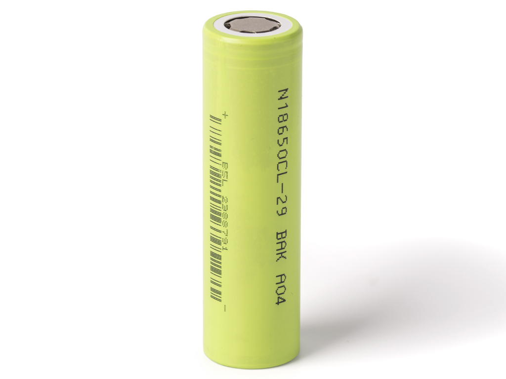 BAK 18650 Lithium-Ionen-Akku 2900mAh 3,6V - 3,7V